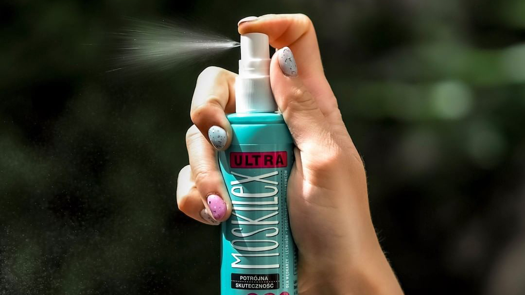 Moskilex Ultra Spray na komary i kleszcze - silna ochrona przed owadami